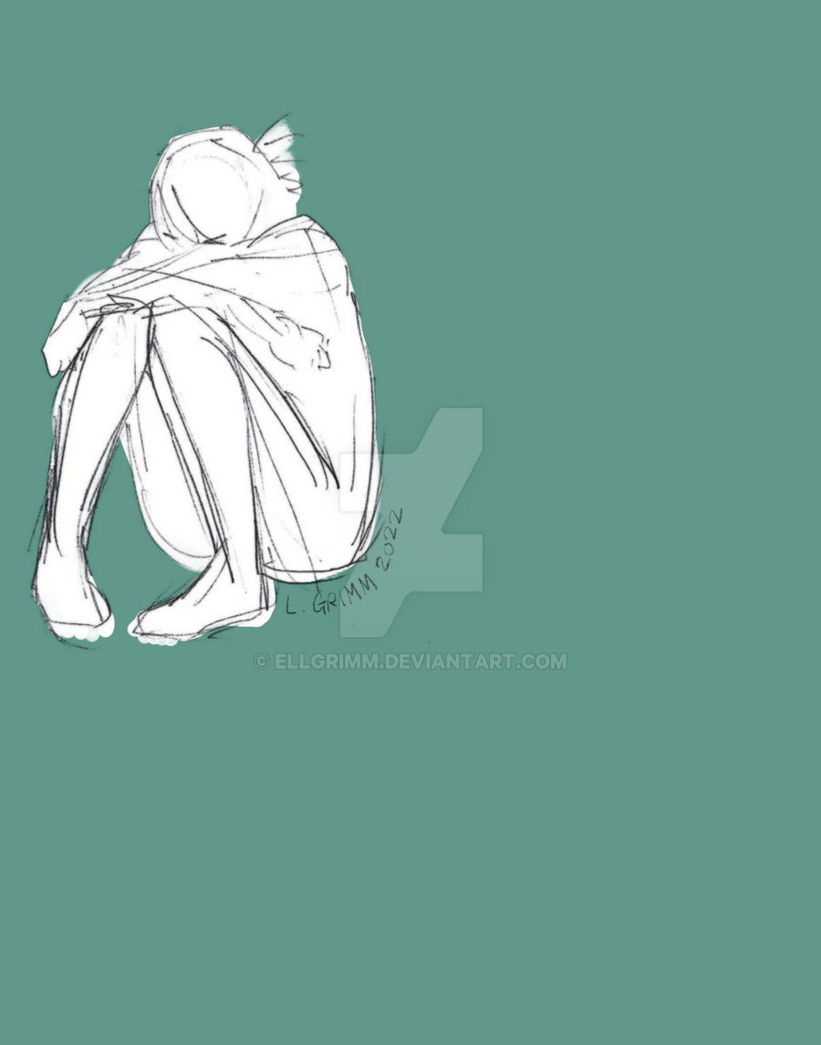 Deviantart Knees Knees Drawn Up by ellgrimm on DeviantArt