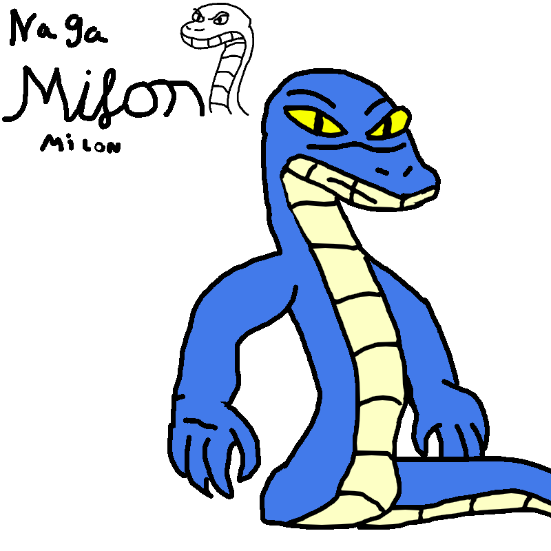 Milon the Snake. Naga Version