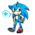 sonic pixel by aiikitty