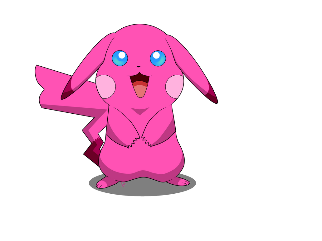 Pinkachu by lorry14 on DeviantArt