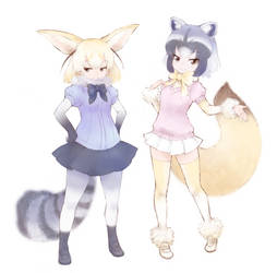 Fennec and Arai-san Head Swap