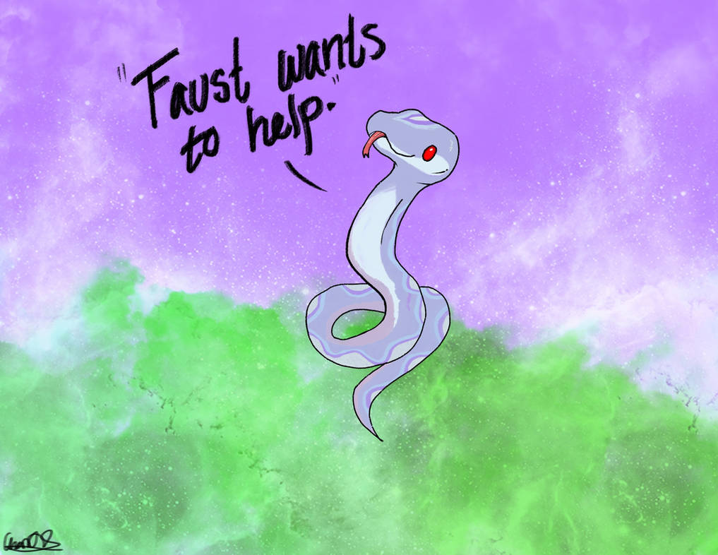 Faust The Helpful Snake by charliedevorak on DeviantArt