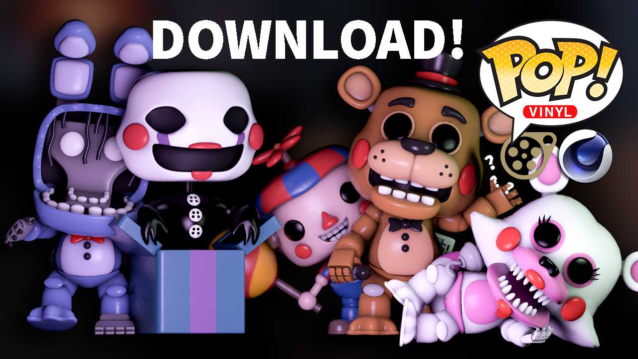 Fnaf 2 Funko POP! C4D + sfm? Download. by MimiThePanda on DeviantArt