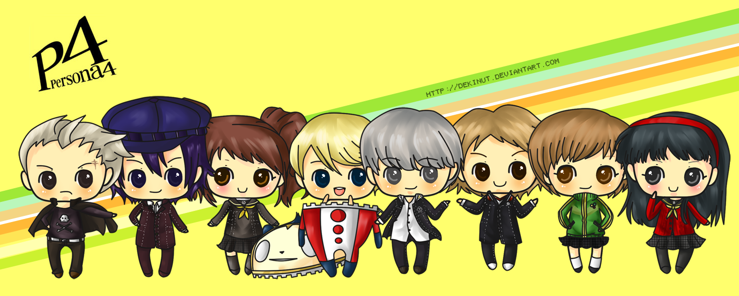 Persona 4 chibi set