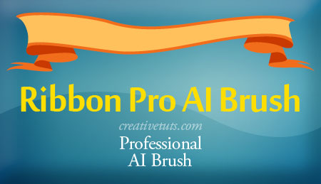 Ribbon - Pro Illustrator Brush