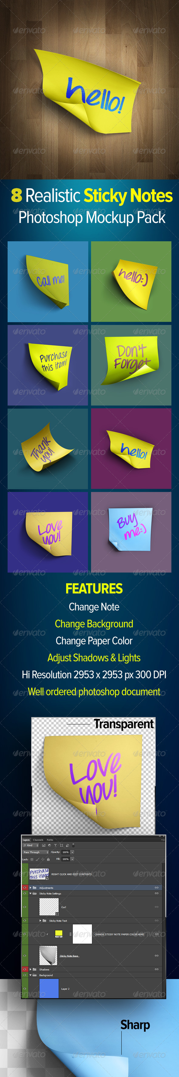 Sticky Notes Preview Main