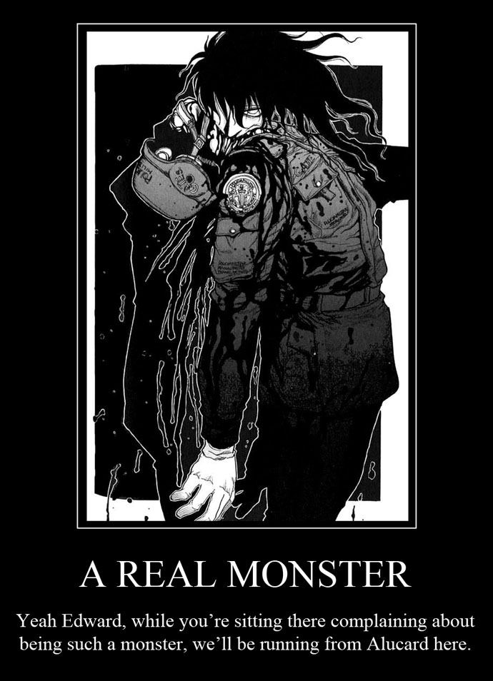 Hellsing Alucard Vampire Anime Poster – My Hot Posters