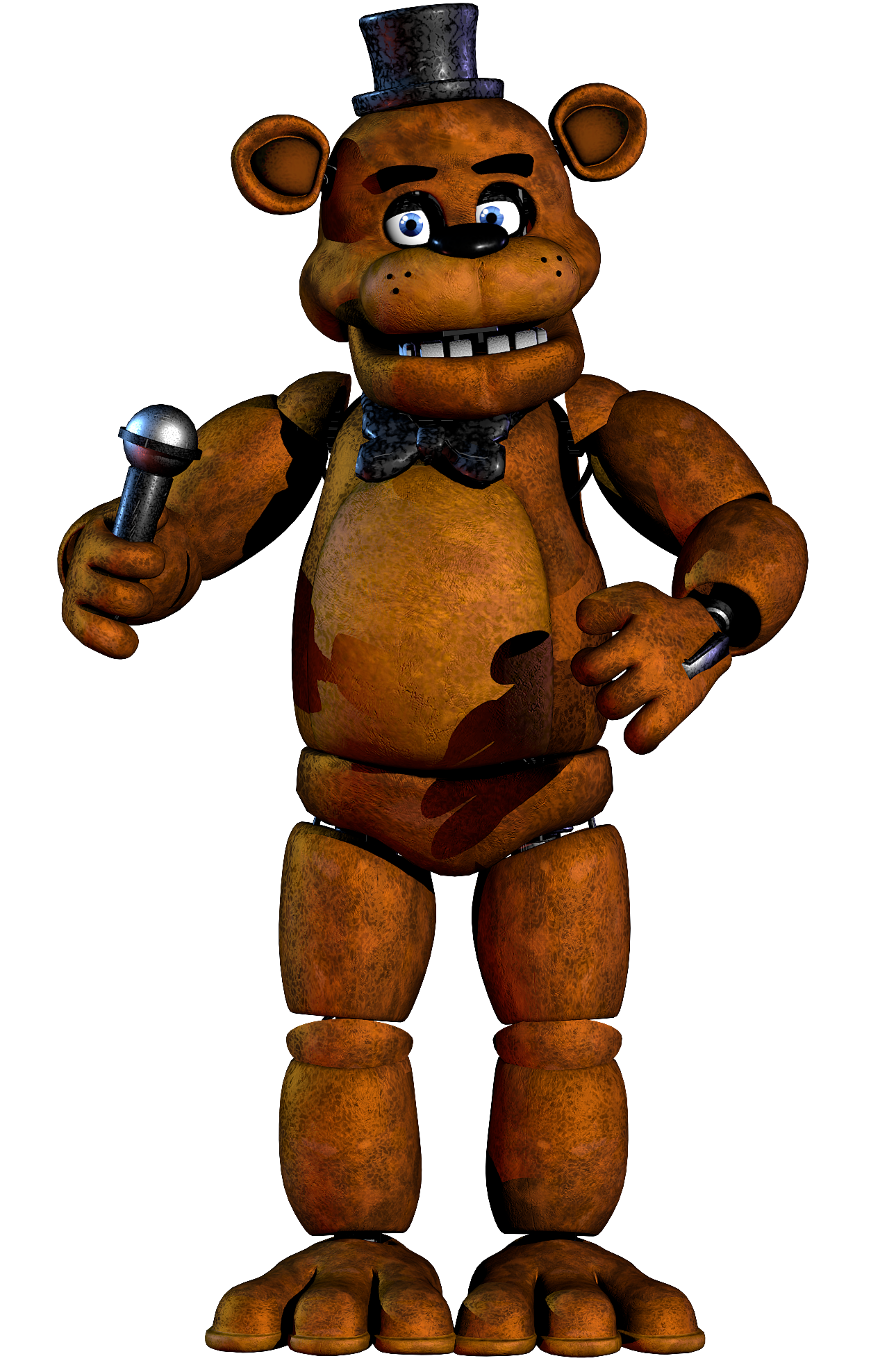 FNAF 1: Stuffed Freddy Full Body by Estevamgamer on DeviantArt