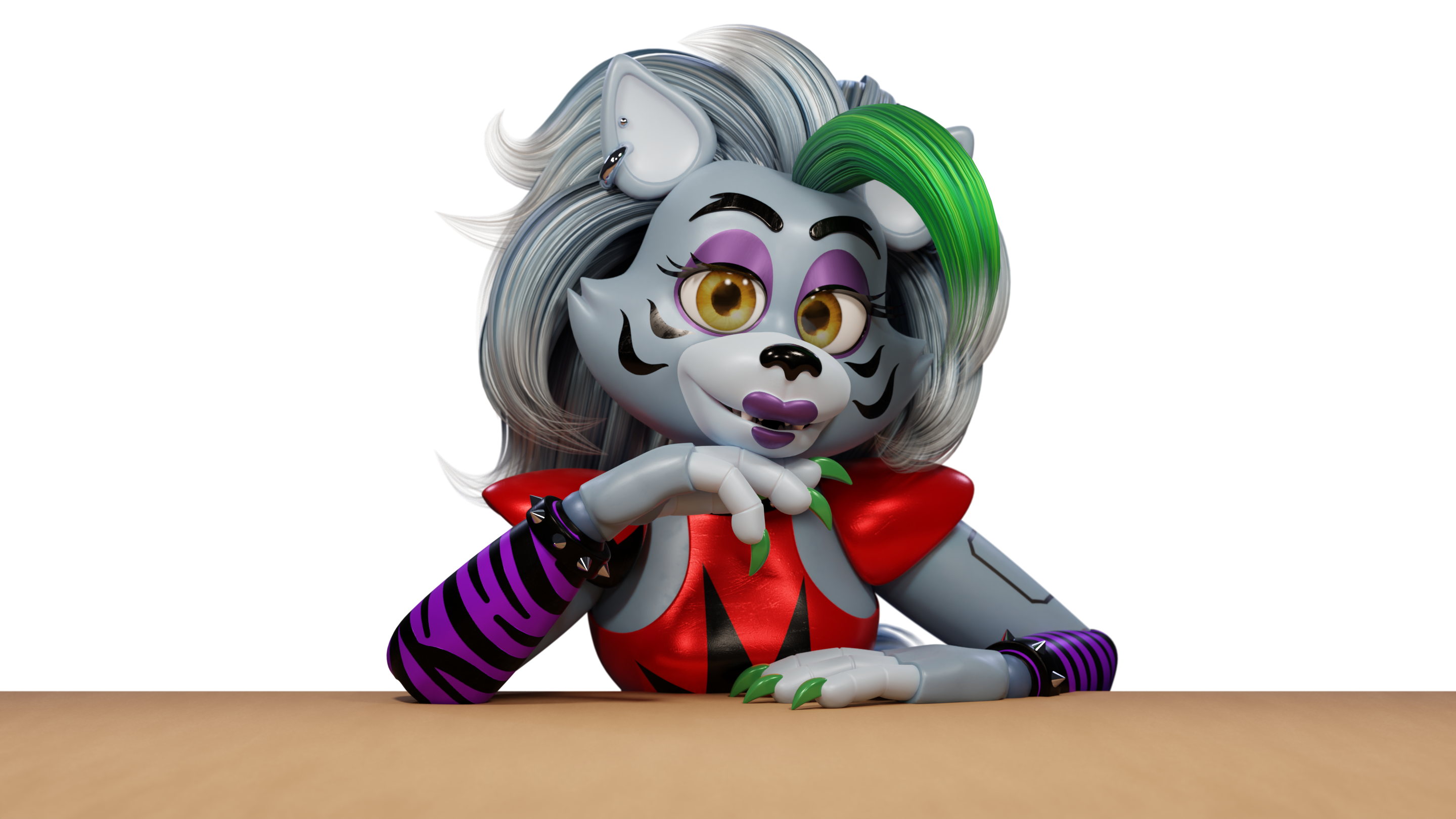 ROXY) FNAF: SECURITY BREACH by Couby -- Fur Affinity [dot] net