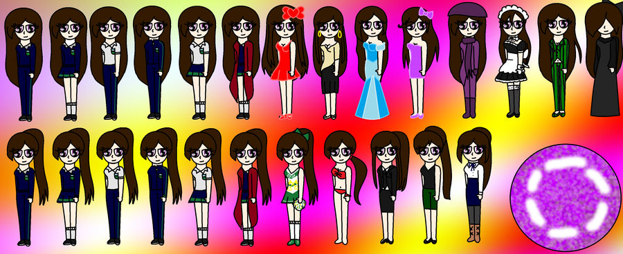 Amy Variants Amys...varias versiones by anypanfupucca on DeviantArt