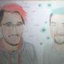 jacksepticeye and Markiplier