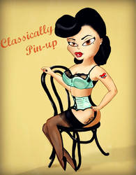 Classically Pin-up by ThatAnnoyingRabbit