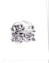 skull tattoo design