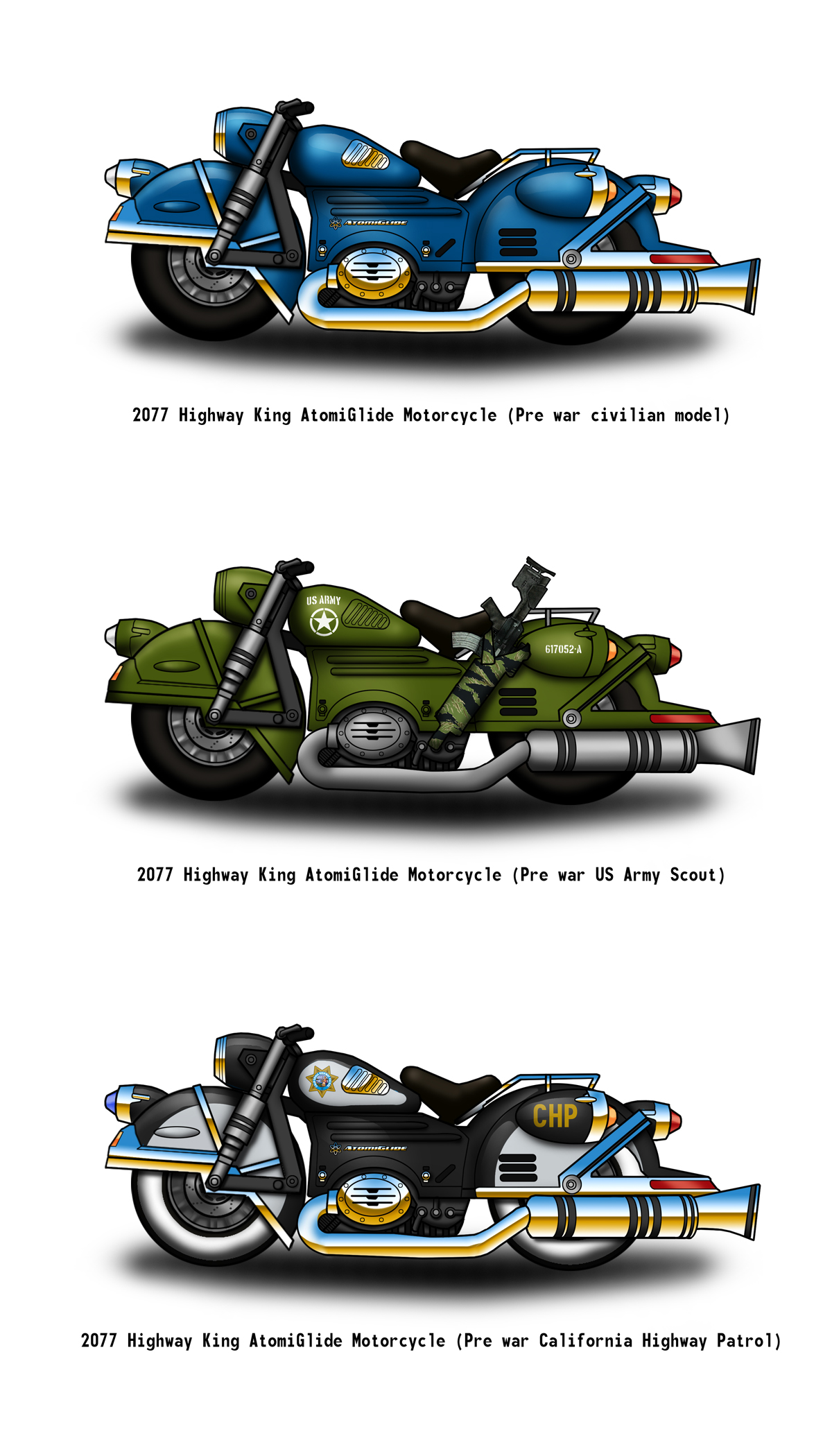 Fallout Motorcycles - Pre War