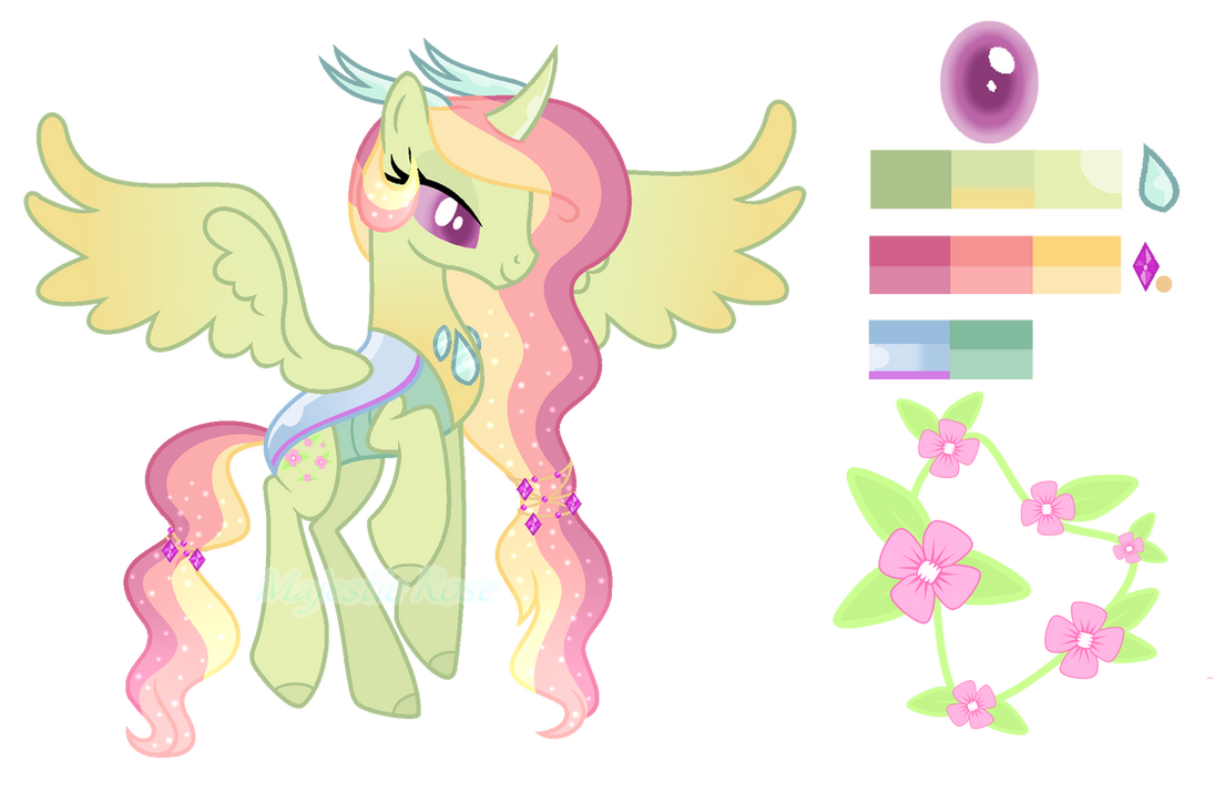 Spring Rose 2 MLP (Next Gen) Spring Rose (New style) by PancakeArtYT on DeviantArt
