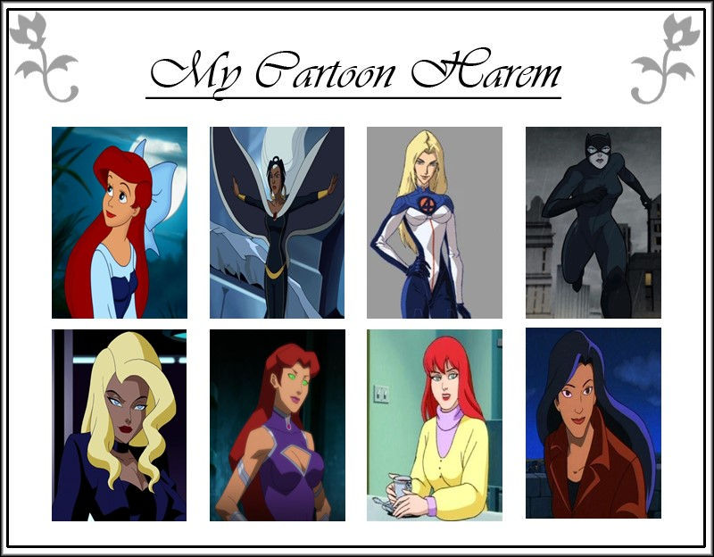 My Cartoon Harem By GokuSS7 On DeviantArt my-cartoon-harem-by-gokuss7-on-deviantart
