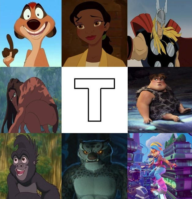 T Characters My favourite characters with T by GokuSS7 on DeviantArt