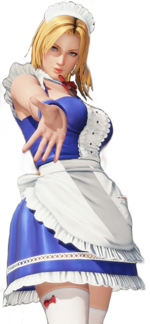 Dead Or Alive 6 Tina Armstrong Maid By Noobiecypress On Deviantart 