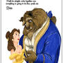 Beauty And The Beast 16x12