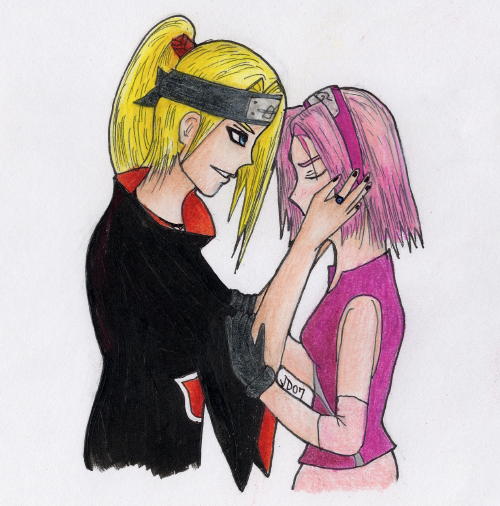 Deidara-kun and Sakura-chan