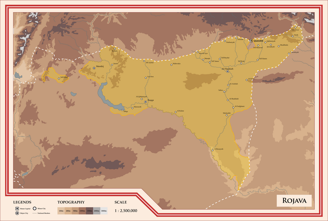 Rojava - Democratic Federation of Northern Syria by ShahAbbas1571 on ...