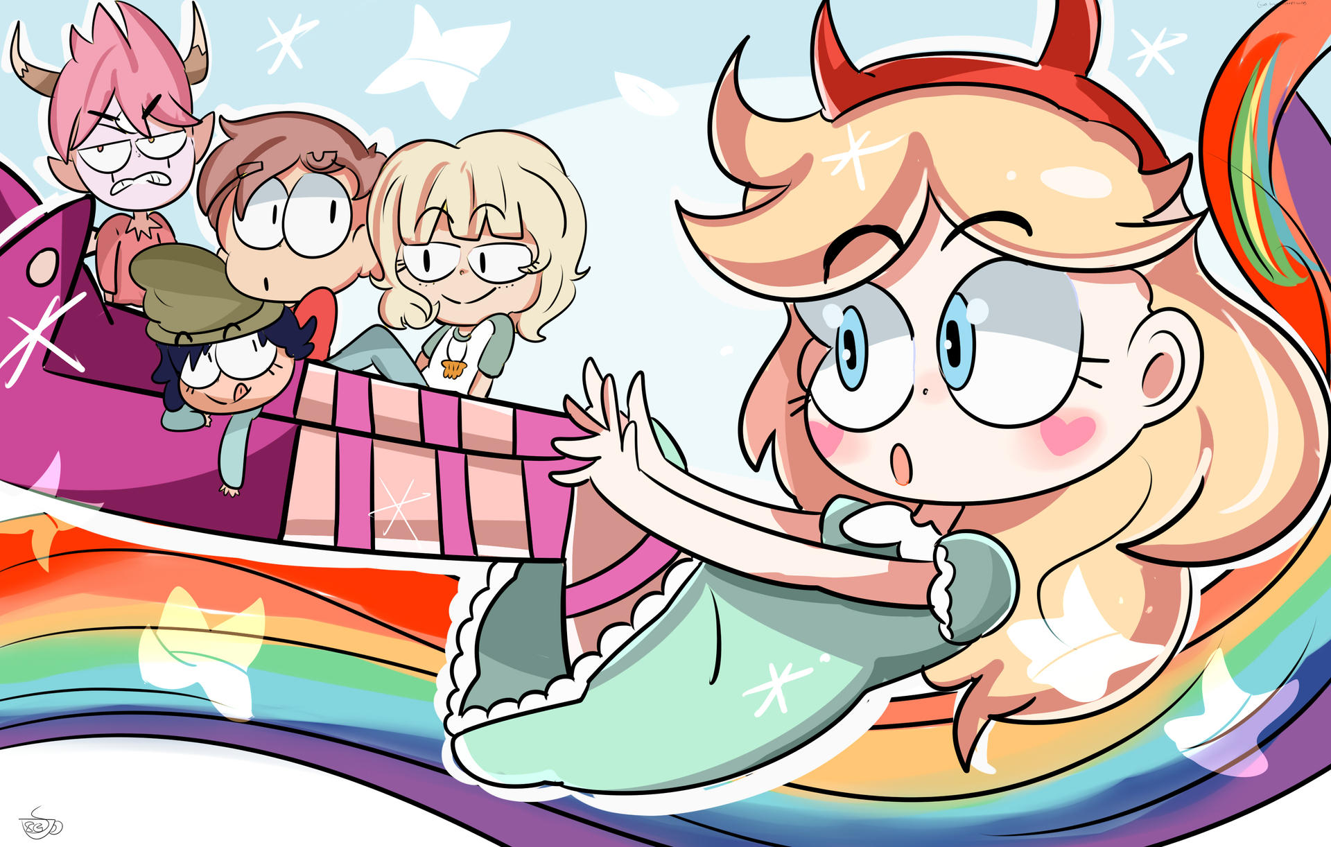 Star and friends. by Adventureorrage on DeviantArt