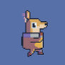 Running Pixeldeer