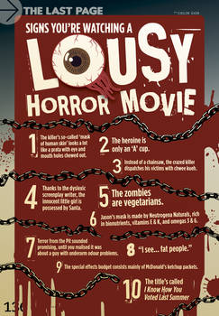 Lousy Horror movies