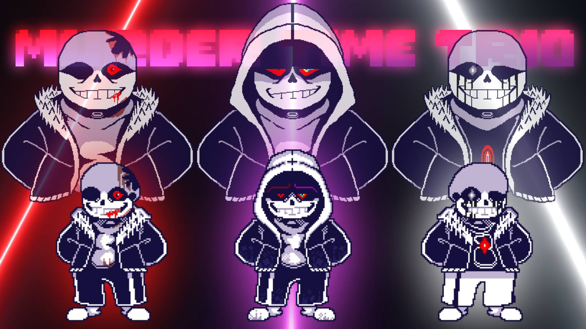 Multiversal Time Trio Murder time trio by gogito971 on DeviantArt
