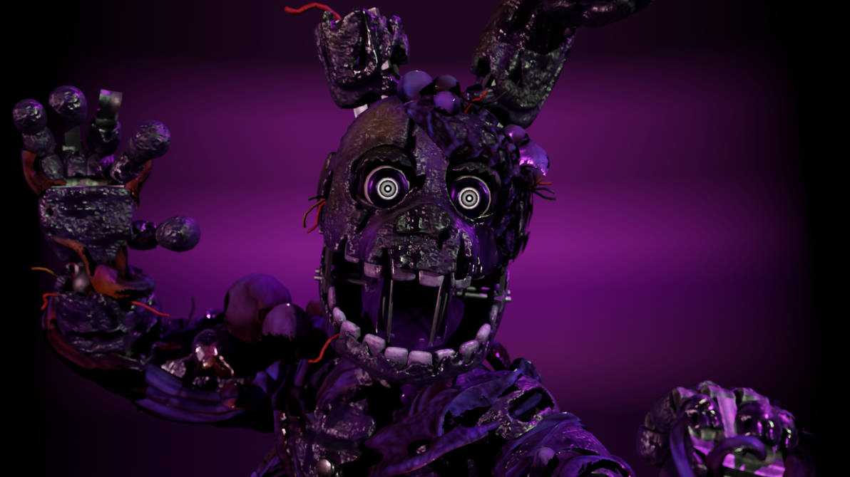 Fnaf Ar Toxic Springtrap Blender 2 8 Release By by tiorminju on DeviantArt