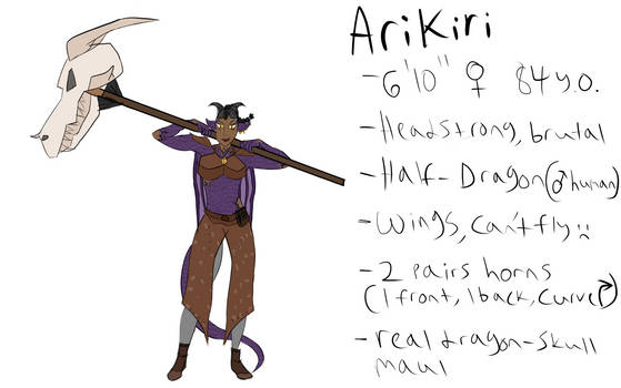 Character Design - Arikiri