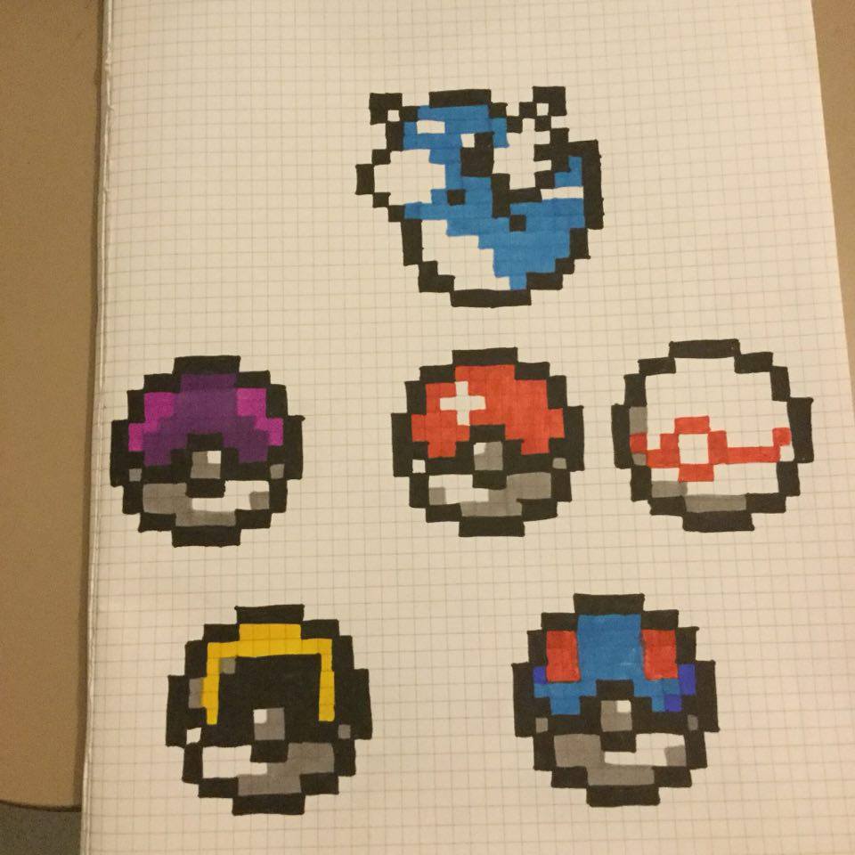 Pokemon pixel art