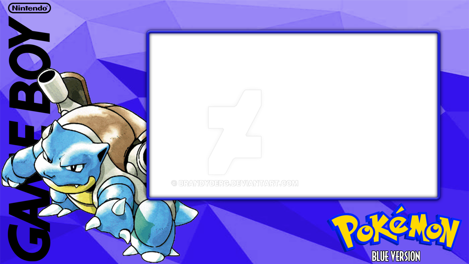 Pkmn blue Layout by BrandyDerg on DeviantArt