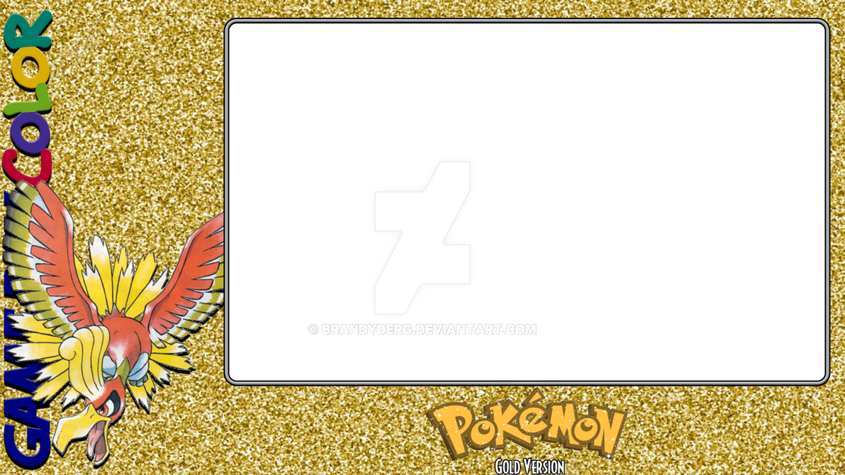 Pokemon Gold Layout by BrandyDerg on DeviantArt