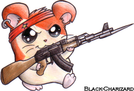 Evil communist hamster