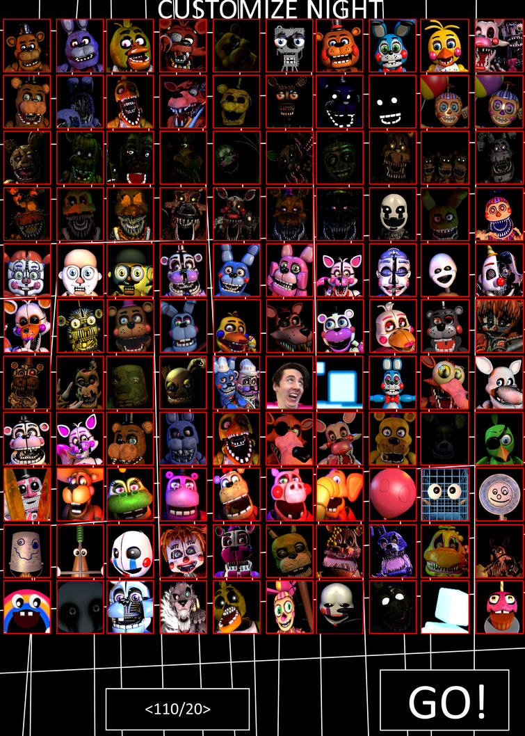 Ultimate Custom Night(11 x 10) COMPLETE by mouse900 on DeviantArt