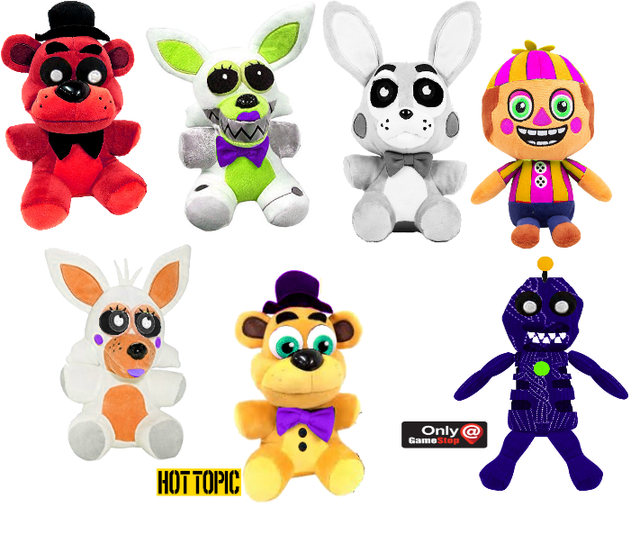 FNAF funko plush wave 5 by mouse900 on DeviantArt