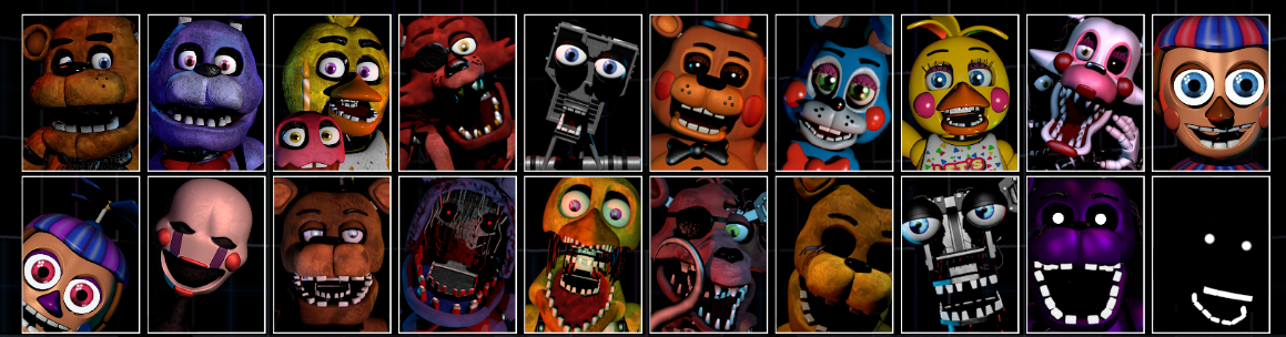 NEW ANIMATRONICS 2019 - Ultimate Custom Night (UCN Modded) 