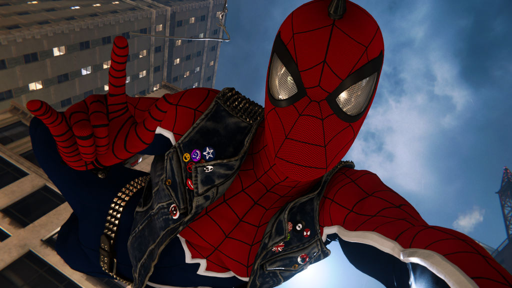 Marvel S Spider Man Spider Punk Selfie 3 By Jcrprints On Deviantart