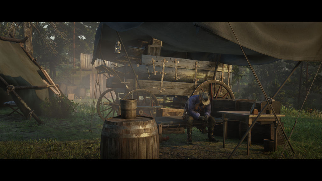 Red Dead Redemption 2 Arthur's Tent by JCRPrints on DeviantArt