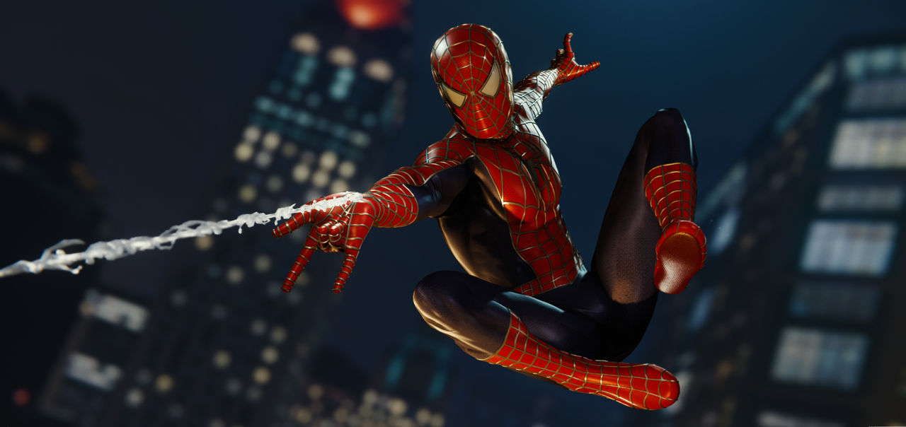 Marvel's Spider-Man Traditional Pose by JCRPrints on DeviantArt