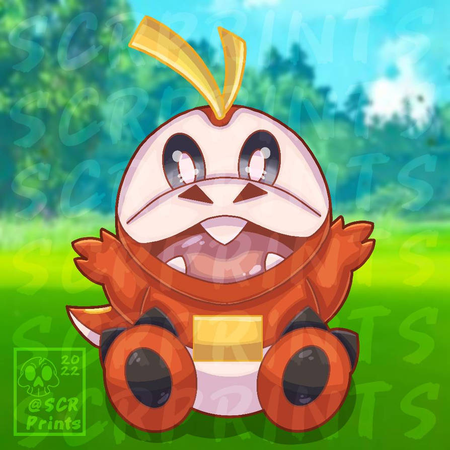 Fuecoco by JCRPrints on DeviantArt