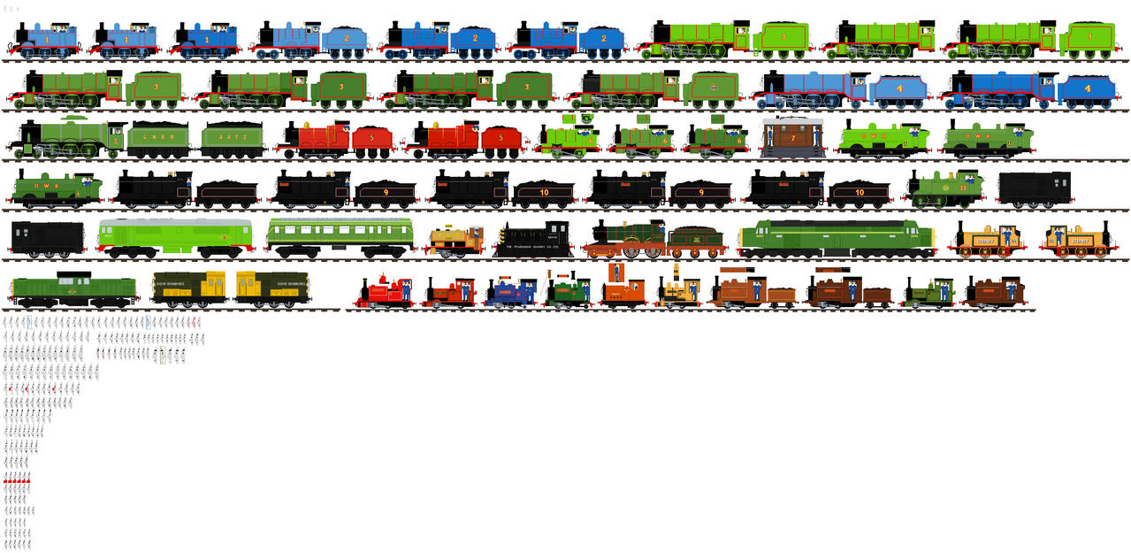 TTTE S1-S5 accurate characters (READ DESC) by MaxtheModellingDude on ...