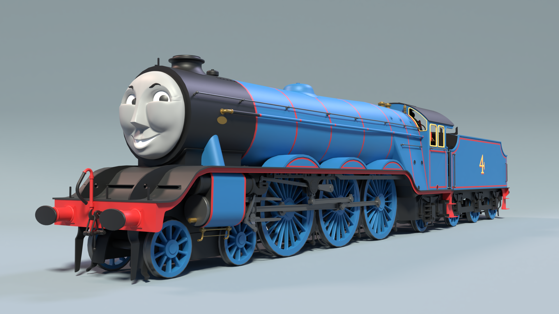 RWS Gordon the Big Engine (1939-Today) by MaxtheModellingDude on DeviantArt