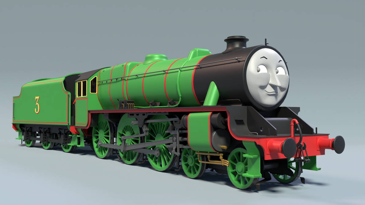 RWS Henry the Green Engine (1947-1965) by MaxtheModellingDude on DeviantArt