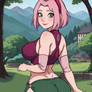 Big ass Sakura