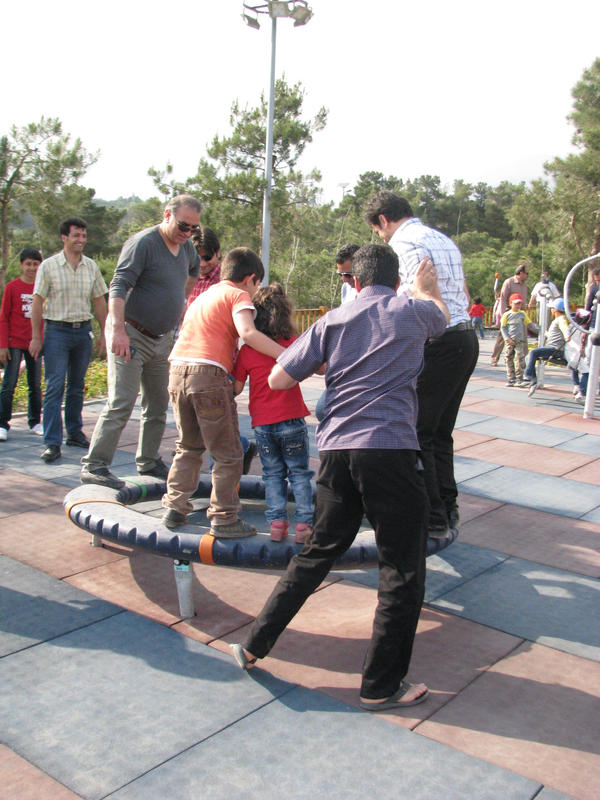 Play ground in Tehran