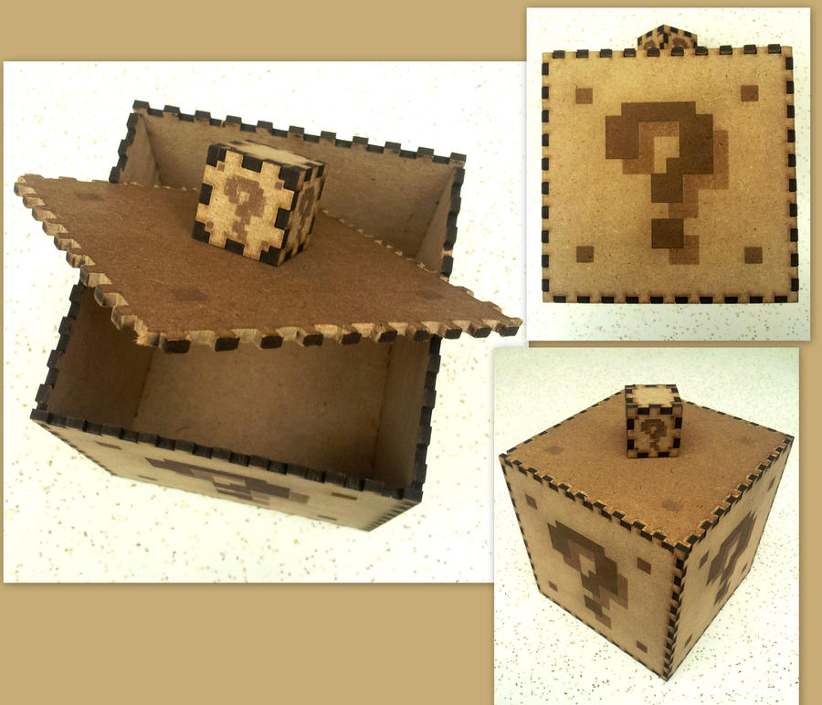 Super Mario Question Block Gift Box by jigglytofu on DeviantArt