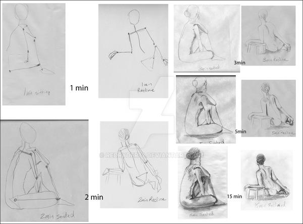 Timed Drawing Examples timed sketch by redryder72 on DeviantArt