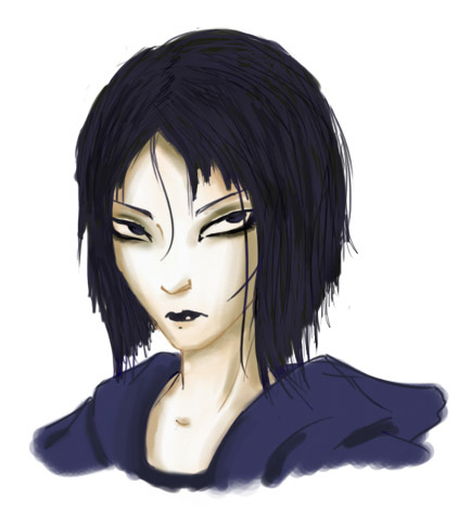 Amano Styled Raven Bust by Aphius